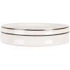 Clayre & Eef 6CE2003 Porte-savon Blanc Céramique Ø 12x3 cm