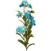 Clayre & Eef 6PL0343BL Déco Branche fleurs bleu vert 18x10x70 cm