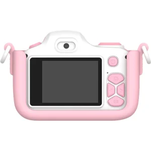 myFirst Camera 3 Appareil photo pour enfants 16 MP Fonction selfie Rose avec accessoires