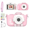 myFirst Camera 3 Appareil photo pour enfants 16 MP Fonction selfie Rose avec accessoires