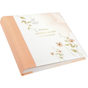 Goldbuch Album photo Communion Magie de fleurs rosé 25x25 cm 58 pages