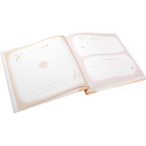 Goldbuch Album photo Communion Magie de fleurs rosé 25x25 cm 58 pages