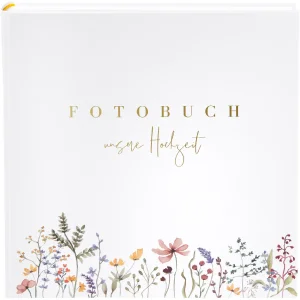 Goldbuch Album de mariage Amour de fleurs blanc 30x31 cm...