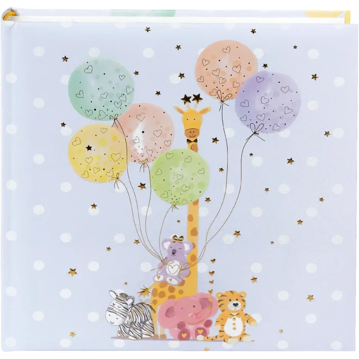 Goldbuch Baby Album Balloon Party 30x31 cm 58 pages impression dart gaufrage argenté