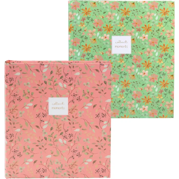 Goldbuch album autocollant Floral Whisper 25x30 cm 40 pages rose vert