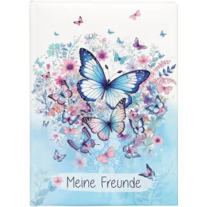 Livre dor des amis Jardin des papillons 15x21 cm