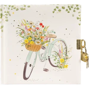 Goldbuch Journal intime Flowery Bike 16x16 cm 96 pages