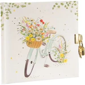 Goldbuch Journal intime Flowery Bike 16x16 cm 96 pages