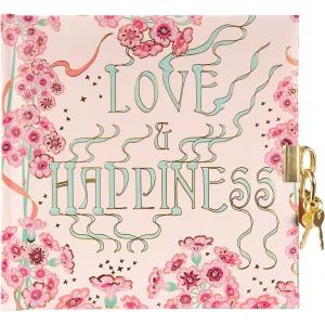 Goldbook journal intime Love & Happiness 16x16 cm 96...