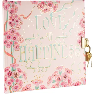 Goldbook journal intime Love & Happiness 16x16 cm 96...