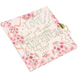 Goldbook journal intime Love & Happiness 16x16 cm 96 pages