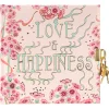 Goldbook journal intime Love & Happiness 16x16 cm 96 pages