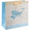 Goldbuch sac cadeau Blue Whale 18x8 cm