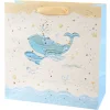 Goldbuch sac cadeau Blue Whale 27x13 cm