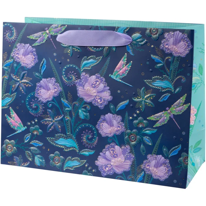 Goldbuch Pochette cadeau Natures Melody Blue 18x10 cm