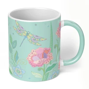 Goldbuch Tasse en porcelaine Natures Melody menthe