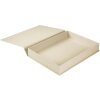 Goldbuch boîte de rangement Bella Vista beige 32x24 cm lin avec fermeture magnétique