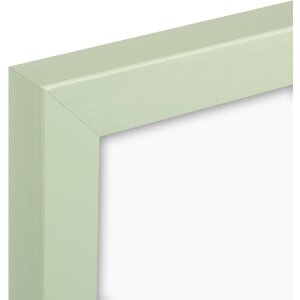 Goldbuch cadre en bois Aura 10x10 cm Peppermint bois véritable MDF présentoir verre clair