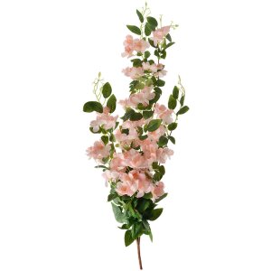 Clayre & Eef 6PL0345P Branche décorative avec fleurs rose vert 25x15x88 cm