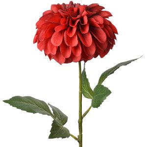 Clayre & Eef 6PL0353R Fleur artificielle rouge vert...