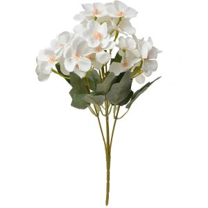 Clayre & Eef 6PL0364W Décoration Branche avec fleurs 16x12x30 cm