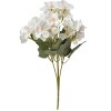 Clayre & Eef 6PL0364W Décoration Branche avec fleurs 16x12x30 cm