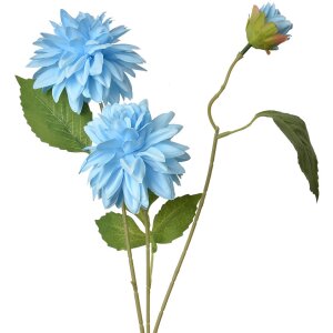 Clayre & Eef 5PL0130LBL Fleur artificielle bleue...