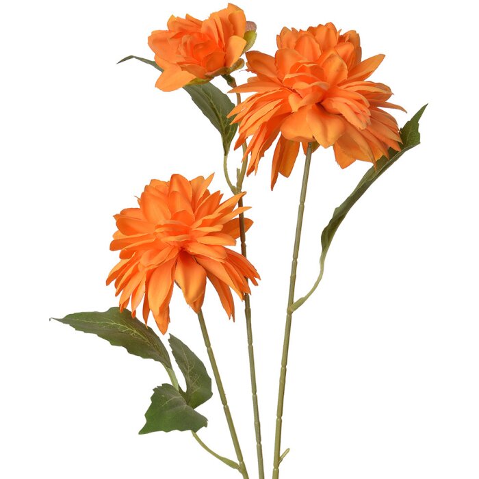 Clayre & Eef 5PL0130O Fleur artificielle orange 17x10x70 cm