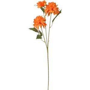 Clayre & Eef 5PL0130O Fleur artificielle orange...