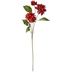 Clayre & Eef 5PL0130R Fleur artificielle rouge...