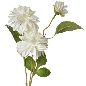 Clayre & Eef 5PL0130W Fleur artificielle blanche...