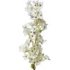 Clayre & Eef 5PL0131W Décoration Branche avec fleurs blanc 16x8x98 cm