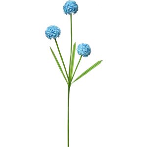 Clayre & Eef 5PL0132BL Décoration Branche avec fleurs bleu 12x8x84 cm