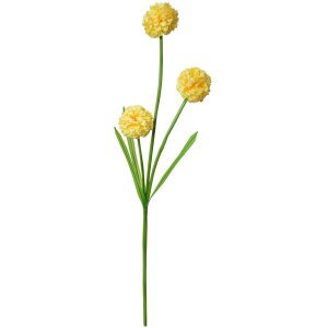 Clayre & Eef 5PL0132Y Décoration Branche avec fleurs jaune 12x8x84 cm