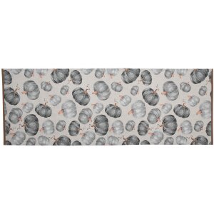 Clayre & Eef CSP64 Chemin de table Citrouille Gris...