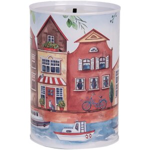 Clayre & Eef 6BL0158 Tirelire Maisons Bateaux...