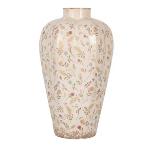 Clayre & Eef Vase 6CE1937L Beige Rose Ø 24x40...