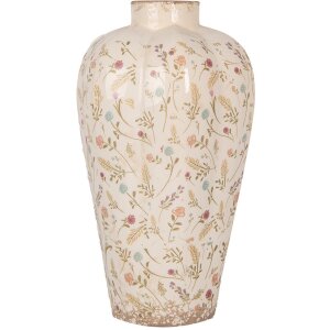 Clayre & Eef Vase 6CE1937L Beige Rose Ø 24x40...