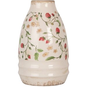 Clayre & Eef 6CE1946S Vase en céramique Beige...