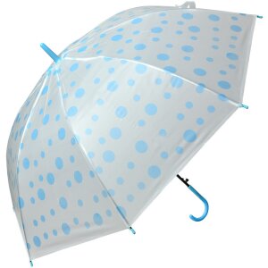 Juleeze JZCUM0021BL Parapluie Enfant Bleu-Blanc Points...