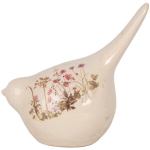 Clayre & Eef 6CE1954L Décoration Oiseau Beige...