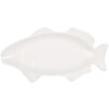 Clayre & Eef 6CEBO0171 Bol poisson blanc 30x15x3 cm Céramique style rustique