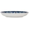 Clayre & Eef 6CEDP0166 Assiette Ø 21 cm Blanc Bleu Bohème Petit déjeuner Céramique