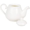 Clayre & Eef 6CETE0144 Théière en céramique blanche 800 ml 22x13x15 cm