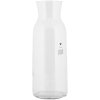 Clayre & Eef BHSGL0001 Carafe en verre 1000 ml Ø 9x25 cm style maison de campagne