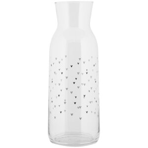 Clayre & Eef BHSGL0002 Carafe motif cœur verre...