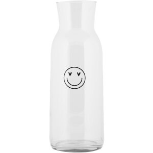 Clayre & Eef BHSGL0003 Carafe en verre Transparent...