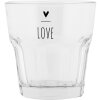 Clayre & Eef BHSGL0009 Verre à boire Transparent Ø 8x8 cm 200 ml