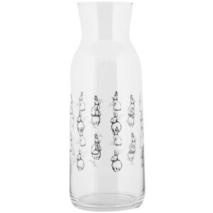 Clayre & Eef BNSGL0001 Carafe en verre Design lapin...