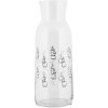 Clayre & Eef BNSGL0001 Carafe en verre Design lapin Ø 9x25 cm 1000 ml